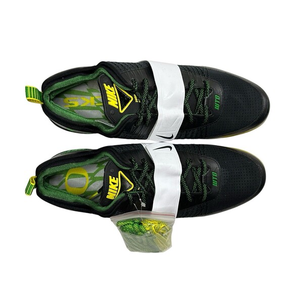 Men\'s Nike Zoom Revis Trainer Oregon Ducks Promo Sample Size 14 Black/Yell/Green main image 5